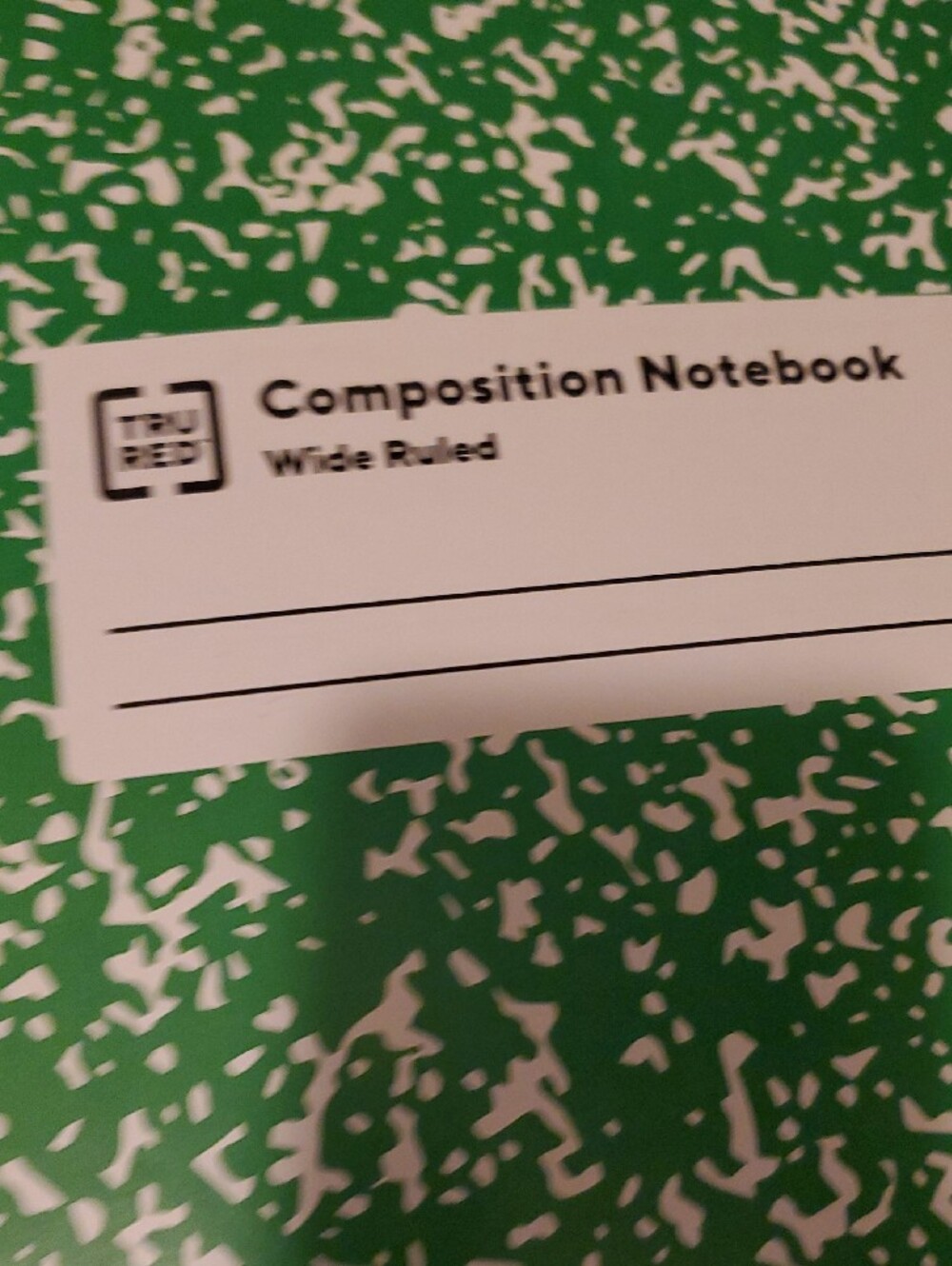 6 Composition Notebooks - Wide Ruled (Pack) - Picture 4 of 8